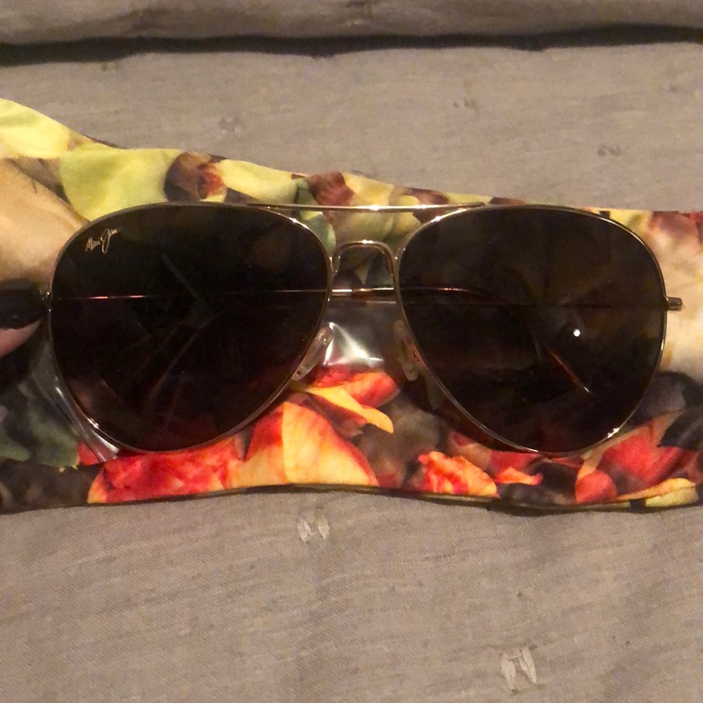Maui Jim Aviator Glasses brand new